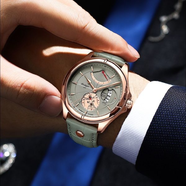Swiss Brand POEDAGAR Men Watch Fashion Top Luxury Sport Men's Wristwatch Waterproof Luminous Leather Date Quartz Watches Man Box - Image 41