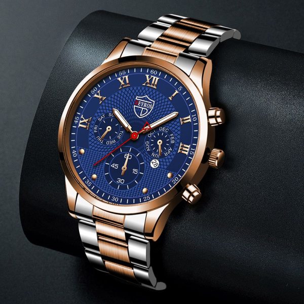 Fashion Mens Watches for Men Sports Luminous Clock Stainless Steel Quartz Wrist Watch Man Business Leather Watch montre homme - Image 10