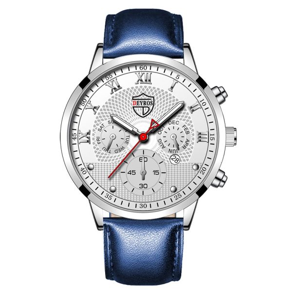 Fashion Mens Watches for Men Sports Luminous Clock Stainless Steel Quartz Wrist Watch Man Business Leather Watch montre homme - Image 61