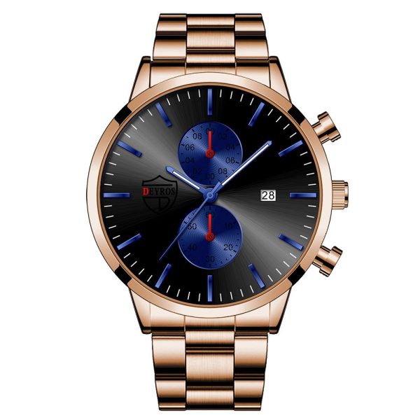 Fashion Mens Luxury Watches for Men Stainless Steel Quartz Wristwatch Man Casual Leather Watch Luminous Clock relogio masculino - Image 49