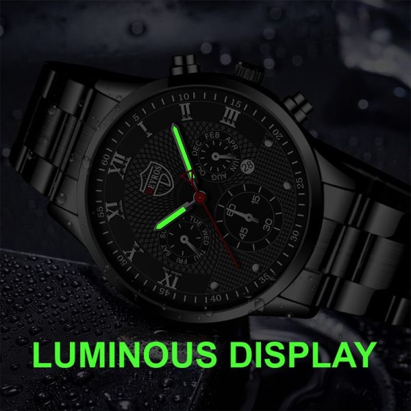 Fashion Mens Watches for Men Sports Luminous Clock Stainless Steel Quartz Wrist Watch Man Business Leather Watch montre homme - Image 75