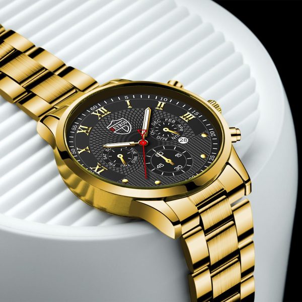 Fashion Mens Watches for Men Sports Luminous Clock Stainless Steel Quartz Wrist Watch Man Business Leather Watch montre homme - Image 35