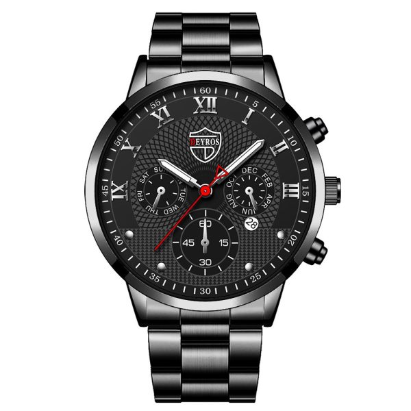 Fashion Mens Watches for Men Sports Luminous Clock Stainless Steel Quartz Wrist Watch Man Business Leather Watch montre homme - Image 25