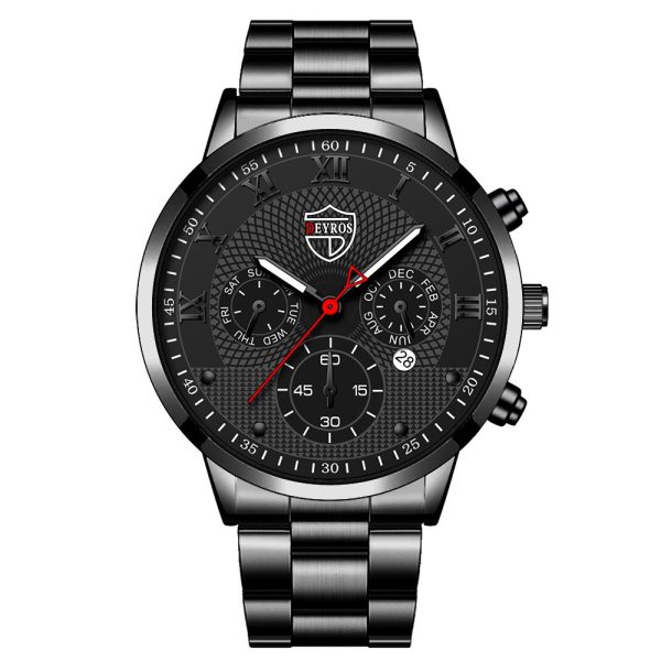 Fashion Mens Watches for Men Sports Luminous Clock Stainless Steel Quartz Wrist Watch Man Business Leather Watch montre homme - Image 49