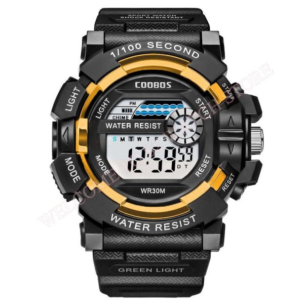 Cool Luminous Men Sport Watch High-end Silicone Strap Military Wrist Watch Led Calendar Waterproof Digital Watch reloj de hombre - Image 97