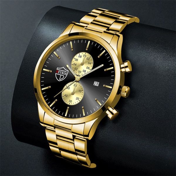 Fashion Mens Luxury Watches for Men Stainless Steel Quartz Wristwatch Man Casual Leather Watch Luminous Clock relogio masculino - Image 4