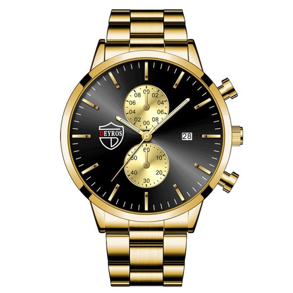 Fashion Mens Luxury Watches for Men Stainless Steel Quartz Wristwatch Man Casual Leather Watch Luminous Clock relogio masculino - Image 7