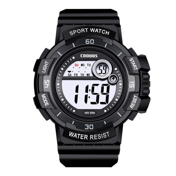 Cool Luminous Men Sport Watch High-end Silicone Strap Military Wrist Watch Led Calendar Waterproof Digital Watch reloj de hombre - Image 121