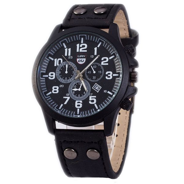 Men's Quartz Watch Fashion Simple Business Belt Quartz Watch Men's Watch Student Wristwatch - Image 13