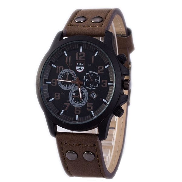 Men's Quartz Watch Fashion Simple Business Belt Quartz Watch Men's Watch Student Wristwatch - Image 14