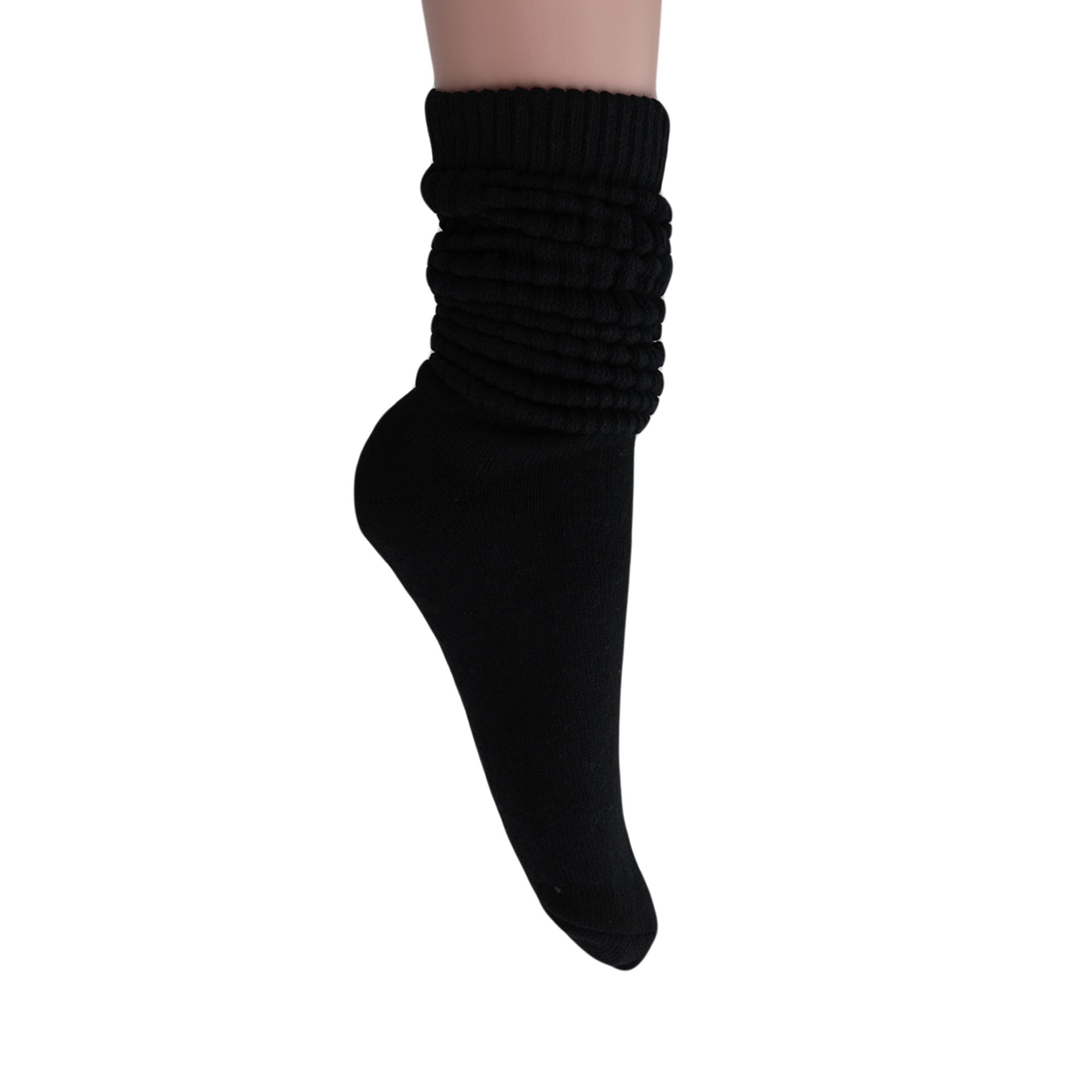 Slouch Socks for Women Extra Long Heavy Slouchy Scrunch Cotton Socks 1 Pair Shoe Size 5 to 10 - Image 31
