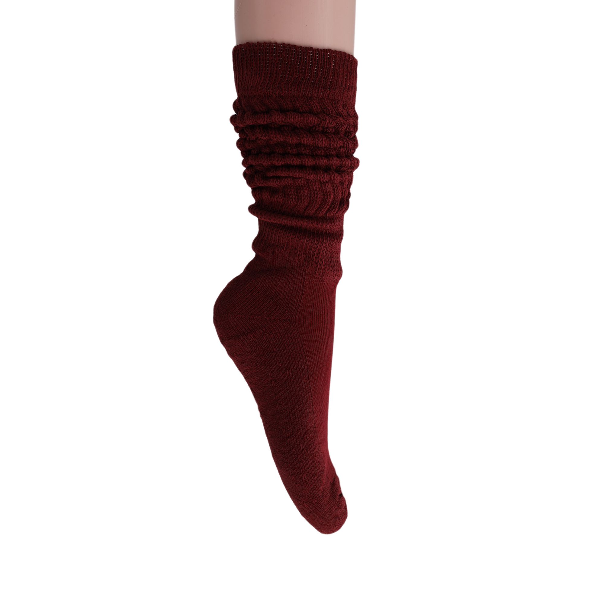 Slouch Socks for Women Extra Long Heavy Slouchy Scrunch Cotton Socks 1 Pair Shoe Size 5 to 10 - Image 83