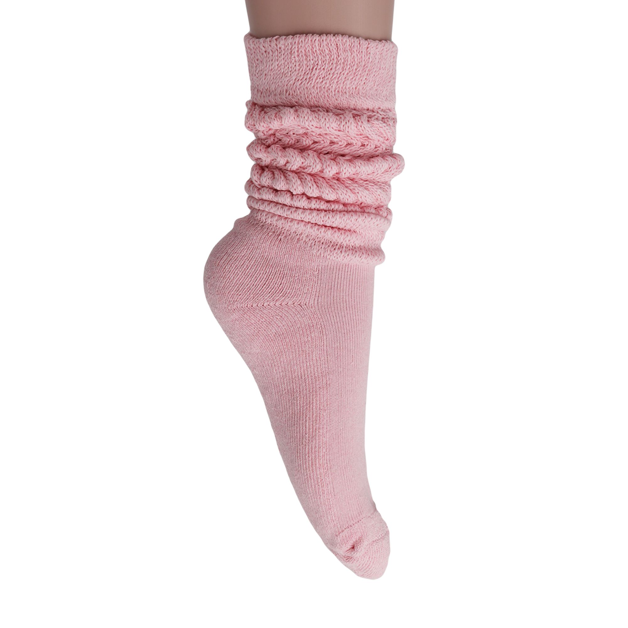 Slouch Socks for Women Extra Long Heavy Slouchy Scrunch Cotton Socks 1 Pair Shoe Size 5 to 10 - Image 56