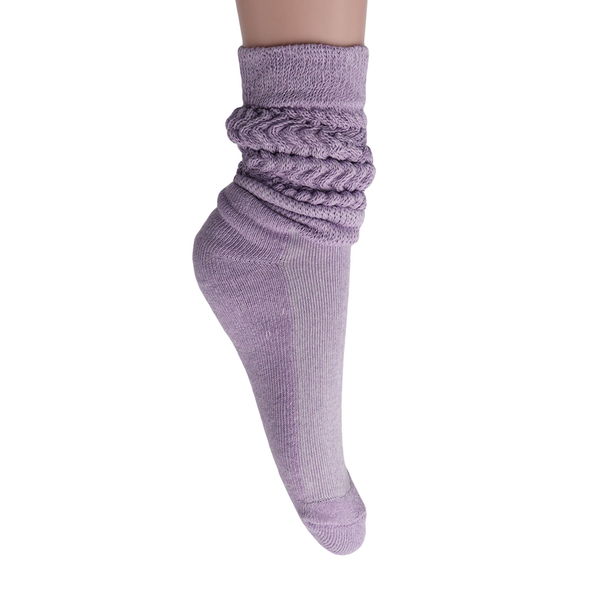 Slouch Socks for Women Extra Long Heavy Slouchy Scrunch Cotton Socks 1 Pair Shoe Size 5 to 10 - Image 111