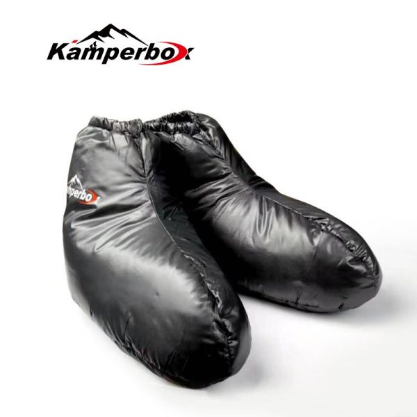 Kamperbox Down Slippers Down Socks Camping Down Booties for Sleeping Bag Camping AQ3 - Image 9