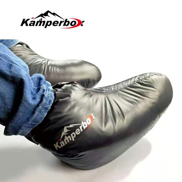 Kamperbox Down Slippers Down Socks Camping Down Booties for Sleeping Bag Camping AQ3 - Image 6