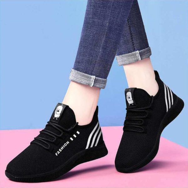 Women Casual Sports Shoes Woman Breathable Mesh Platform Sneakers Women Fashion Mesh Shoes Tenis Feminino Womens Sneaker Basket - Image 2