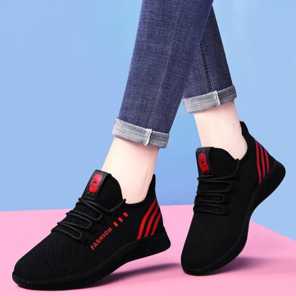 Women Casual Sports Shoes Woman Breathable Mesh Platform Sneakers Women Fashion Mesh Shoes Tenis Feminino Womens Sneaker Basket - Image 4