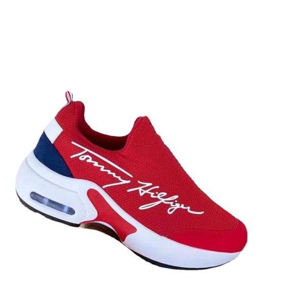 Tennis Shoes for Women 2022 Gym Sports Shoes Female Wedge Platform Sneakers Lace-up Breathable Walking Shoes Tenis Feminino - Image 30