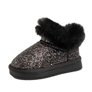 The main winter snow boots for girls plus cashmere cotton shoes high top shoes for men shoes for women shoes for students