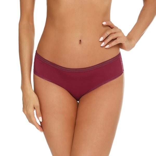 Women's Lace Panties Hipster Ladies Low Rise Full Briefs Lace Underwear - Image 8