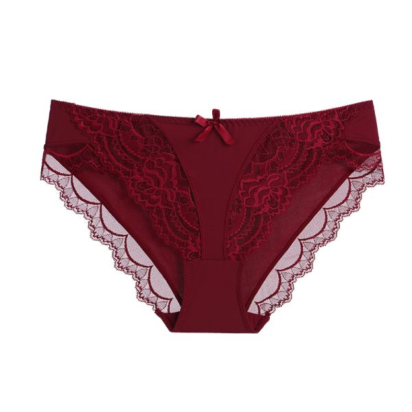 Women's Lace Comfort Breathable Briefs - Image 3