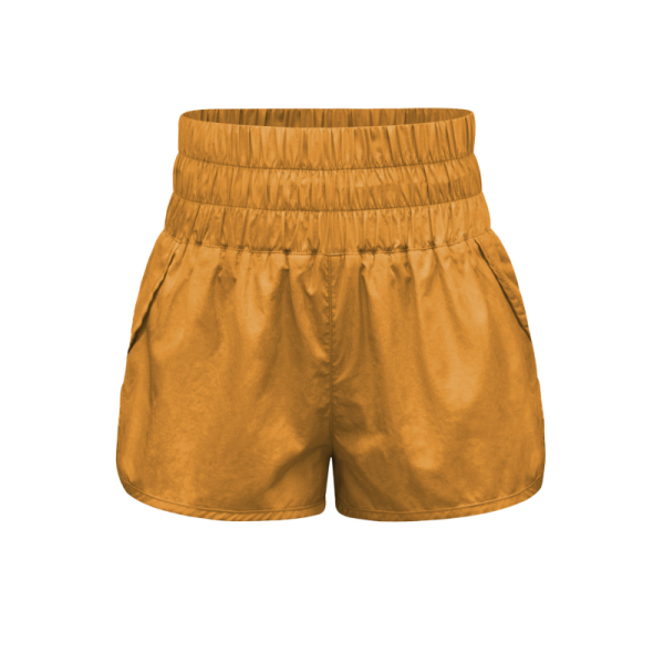 New elastic high waist shorts yoga quick dry sports shorts - Image 7