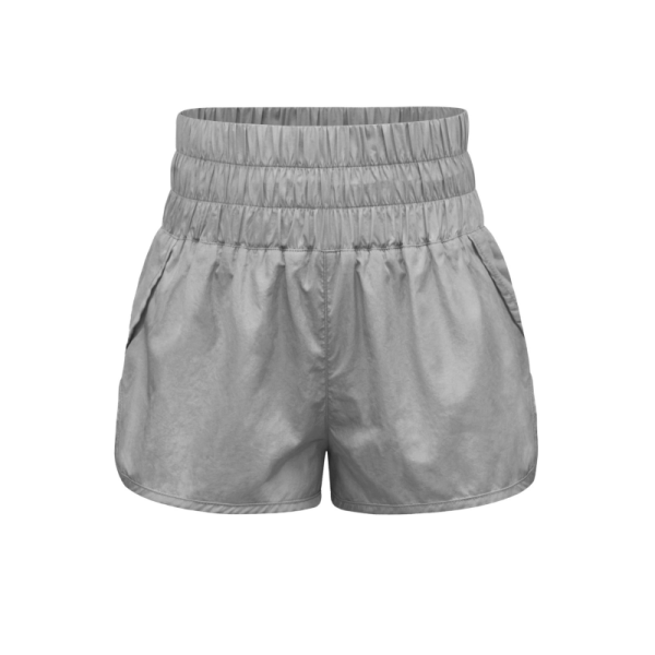 New elastic high waist shorts yoga quick dry sports shorts - Image 4