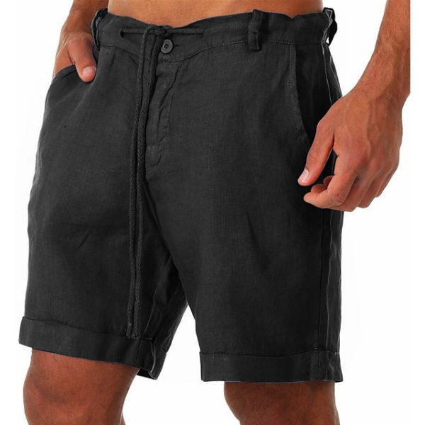 New style drawstring casual pants, shorts, three-quarter length pants - Image 6