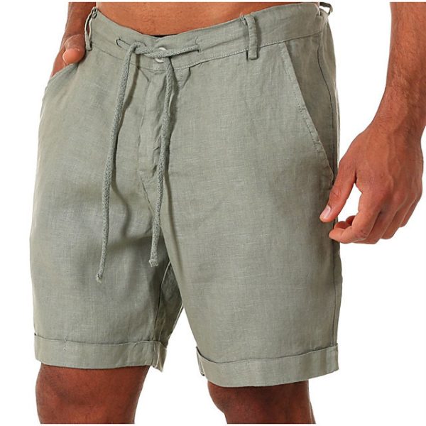New style drawstring casual pants, shorts, three-quarter length pants - Image 8