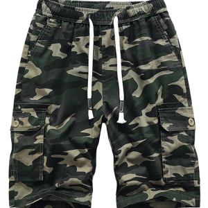 Men's Large Size Cotton Casual Pants Workwear Shorts