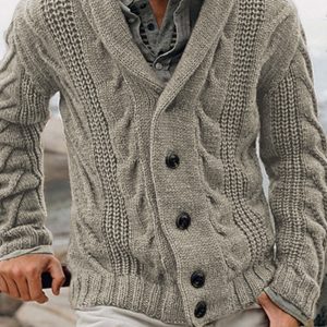 New men's cardigan sweater base sweater large size sweater jacket