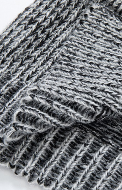 Men's Mid Length Hooded Knit Cardigan Horn Buckle Hooded Long Sweater - Image 11