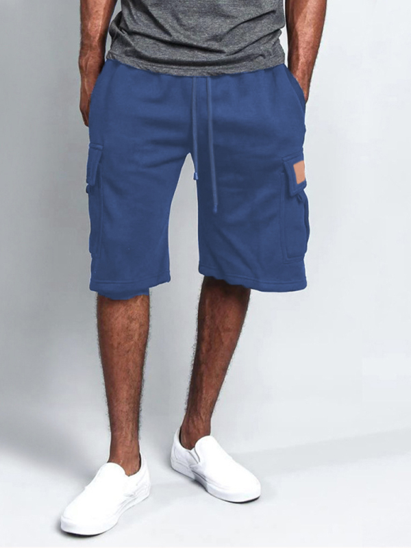 New style five-point pants casual multi-pocket loose straight-leg cargo shorts - Image 5
