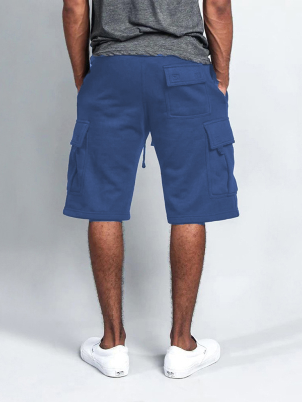 New style five-point pants casual multi-pocket loose straight-leg cargo shorts - Image 8