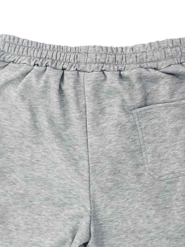 New men's high street multi-line hip-hop breasted sports cashew flower wide-leg casual trousers - Image 7