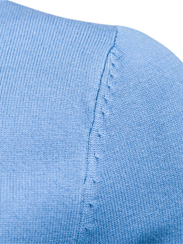 Turtleneck Men's Pullover Sweater Casual Knitwear - Image 15