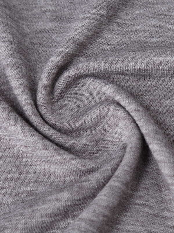 Men's long-sleeved solid color turtleneck bottoming T-shirt top - Image 3