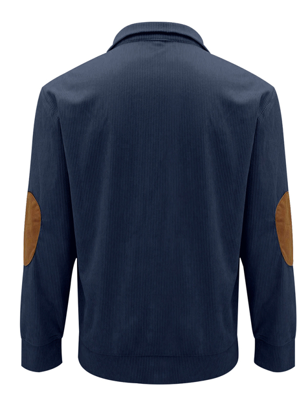 Men's Casual Outdoor Jacket Casual Stand Collar Long Sleeve Sweatshirt - Image 9