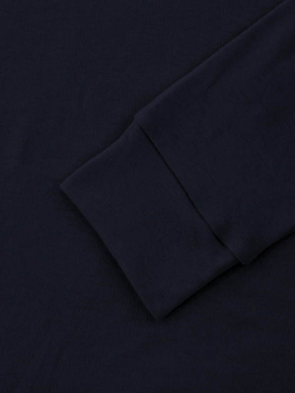 Men's Solid Color Turtleneck Long Sleeve T-Shirt - Image 7