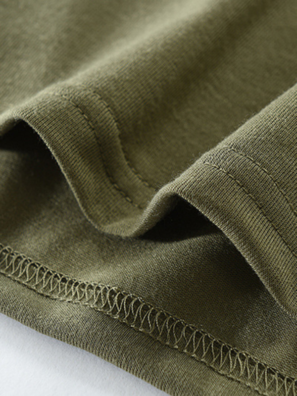 Men's New Outdoor Tactical Zipper Colorblock Henley Collar Long Sleeve T-Shirt - Image 6