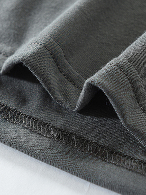 Men's New Outdoor Tactical Zipper Colorblock Henley Collar Long Sleeve T-Shirt - Image 22