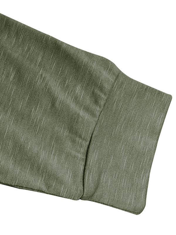 Men's new long-sleeved Henry collar sports base T-shirt - Image 6