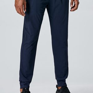 Men's Quick-Dry Fitness Elastic Zipper Pants