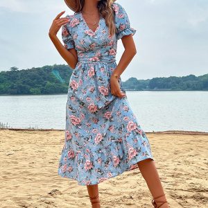 Slim summer European and American seaside holiday women's clothing