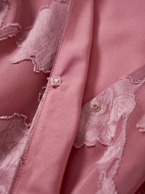 Women's Ruffle Sleeve Floral Patterned Dress - Image 8