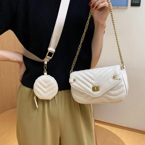 shoulder bag high sense chain messenger bag small bag