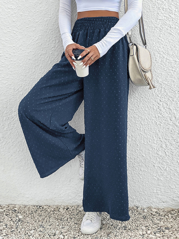 New Fashion Ladies Casual Wide Leg Pants - Image 5
