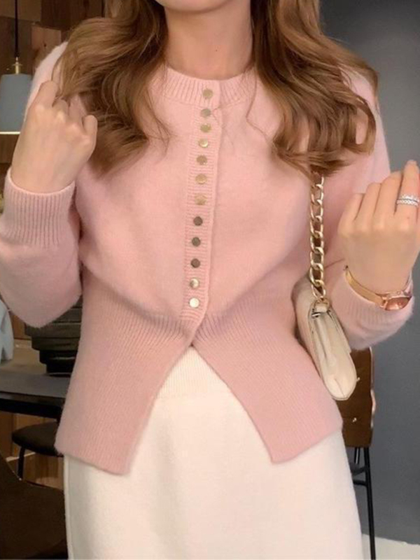 New design sweater, fashionable waist, unique and unique knitted top - Image 5