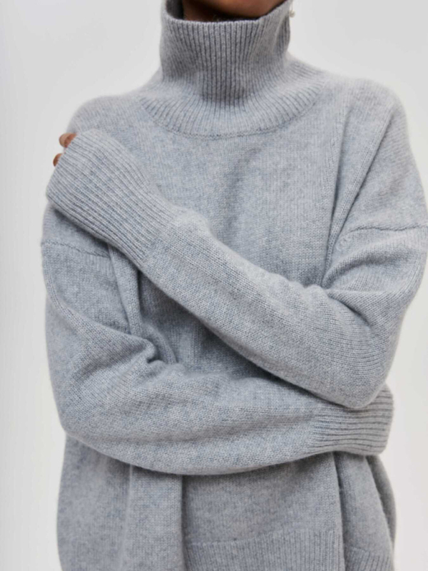 New loose half turtleneck autumn and winter sweater - Image 26